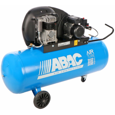 COMPRESSORE ARIA SERBATOIO 200Lt EXT A29B 200 CM3 MOTORE 3HP MONOFASE ABAC