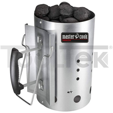 ACCENDITORE CARBONELLA CARBONE CIMINIERA BARBECUE BBQ MASTER COOK