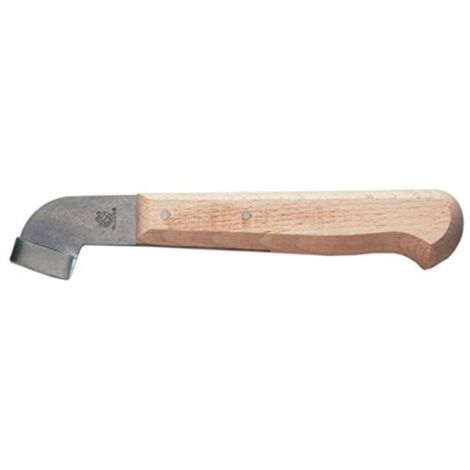 COLTELLO DA INNESTO INNESTARE A TRIANGOLO MANICO LEGNO AUSONIA
