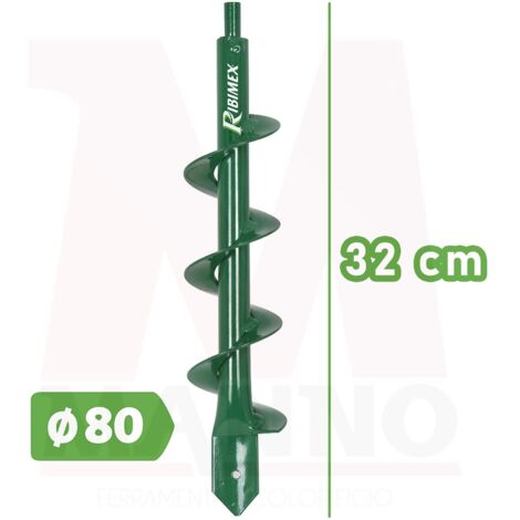 Foratura Legno Punta Per Coclea Da 80 Mm Con Adattatore Universale Per Trapano E Perforatore SDS-Plus - Perforazione Rapida E Precisa Fori Grandi Legno