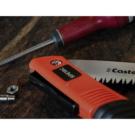 Sega Da Potatura Pieghevole 180mm - Lama Acciaio Inox Per Giardino E Campeggio - Foto 7