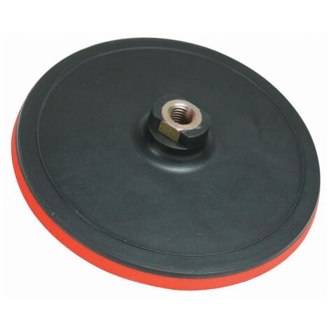 PLATORELLO CON VELCRO Ø180mm SMERIGLIATRICE M14 GAMBO TRAPANO 282398