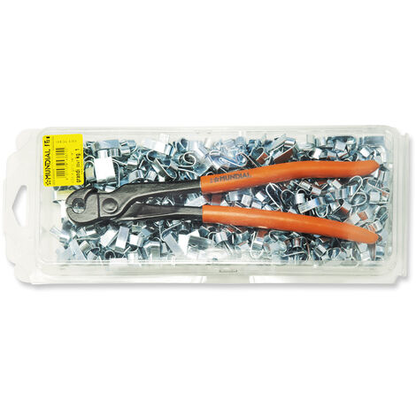 PINZA RECINZIONI GIUNZIONE CHIUSURA+GANCI RETI RECINZIONE MOD.PICCOLA MUNDIAL