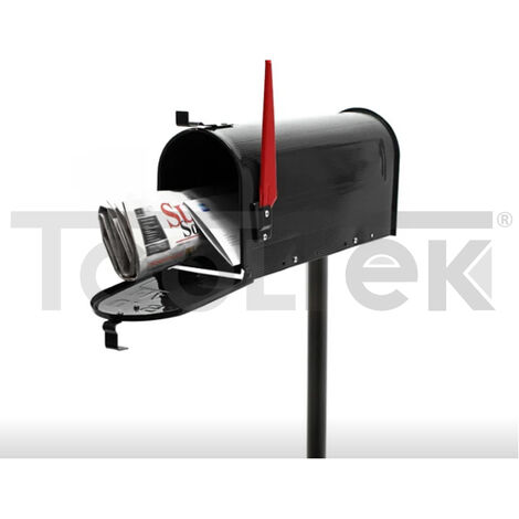 CASSETTA POSTALE POSTA TOPOLINO AMERICANO COMPLETA SUPPORTO PALO 1,5mt
