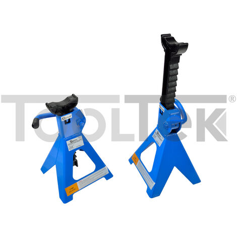 GEKO G02159 COPPIA CAVALLETTI AUTO MOTO 2ton CON REGOLAZIONE