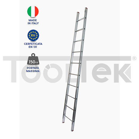 SCALA AGRICOLA CONICA ALLUMINIO 2,00mt PROFESSIONALE