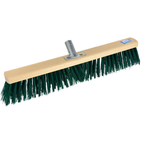 LSC Scopa In Filo Metallico Con Manico In Metallo – Setole Rigide 30,5 Cm, Per Esterno, Giardino, Vialetto