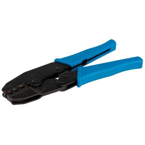PINZA CRIMPATRICE PER CAPICORDA ISOLATI SPELLAFILI CAVO RETE SILV PL55