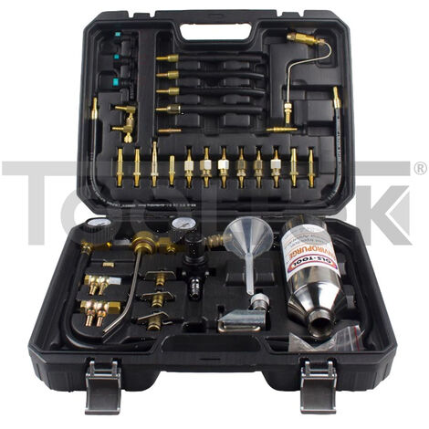 KIT STRUMENTI DI PULIZIA INIETTORI AUTO CARBURANTE SENZA SMONTAGGIO (1/4)