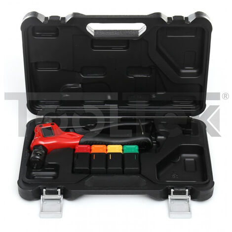 Rivettatrice Manuale Professionale Con 100 Rivetti E 4 Punte - Per Mobili, Auto, Fai Da Te