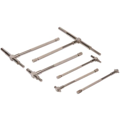 SET CALIBRI TELESCOPICI CALIBRO DIAMETRO INTERNO 6pz SILV 675092