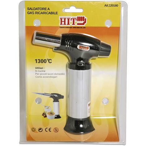 MINI CANNELLO SALDATORE BRUCIATORE A GAS RICARICABILE