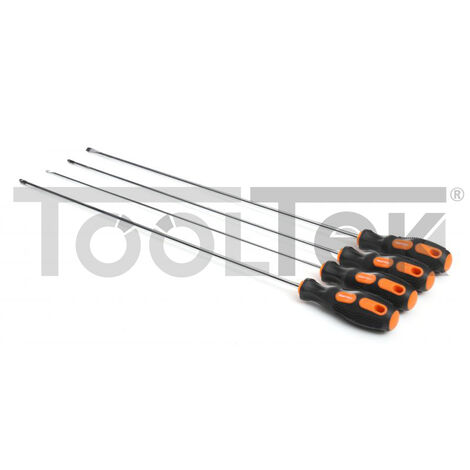 CACCIAVITI EXTRA LUNGHI SET 4pz A TAGLIO E CROCE 450mm (1/5)