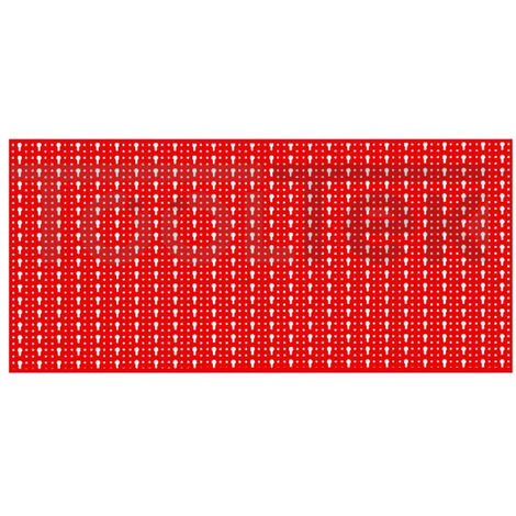 METALLMOBELL - Pannello Porta Attrezzi Da Parete | 22 Pezzi, Ganci E Staffe | Parete Attrezzata Officina, Pannelli Da Parete, Pannello Portautensili - TH001 - Foto 3