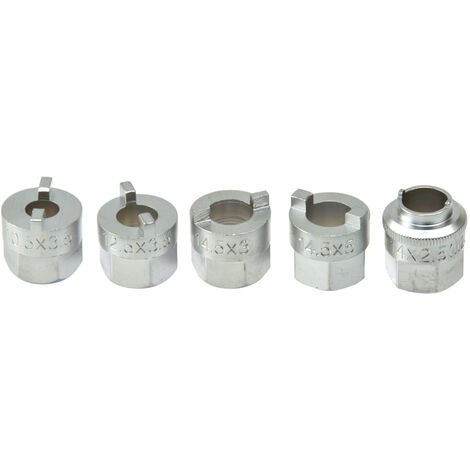 SET 5pz BUSSOLE PER GHIERE AMMORTIZZATORI CHIAVI GEKO G02785 (1/4)