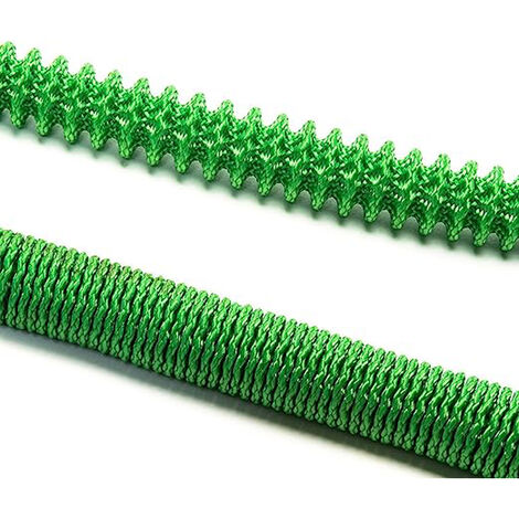 TUBO DA GIARDINO CON PISTOLA ALLUNGABILE ESTENSIBILE ANNAFFIATORE - 15 M