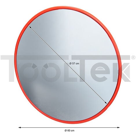 Specchio stradale parabolico infrangibile Ø 80 cm