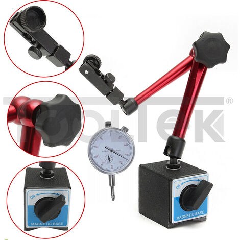 BASE MAGNETICA SNODABILE + COMPARATORE CENTESIMALE 58mm TORNIO
