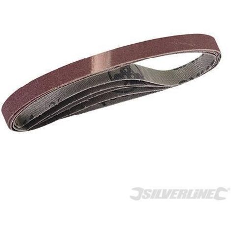 NASTRI ABRASIVI 10x330mm GRANA 120 5PZ SILVERLINE 524993