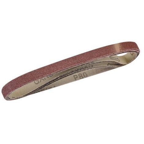 NASTRI ABRASIVI 13x457mm GRANA 80 5PZ SILVERLINE 740136
