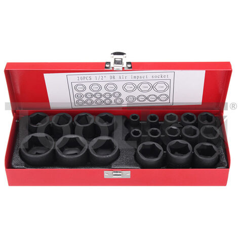 Set 20 Giradadi Magnetici | Bussole Metriche E SAE Per Avvitatore | 1/4 Pollice Con Borsa - Foto 4