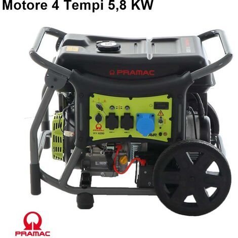 GENERATORE DI CORRENTE GRUPPO ELETTROGENO PORTATILE WX6200ES MONOFASE PRAMAC (1/5)