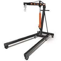 GRU IDRAULICA A CARRELLO PIEGHEVOLE CON POMPA 2ton WK 2003 UNICRAFT