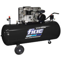 COMPRESSORE ARIA SERBATOIO AB200-360 MC BLK-PP 200Lt MOTORE 3HP MONOFASE FIAC