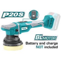 LUCIDATRICE 125mm A BATTERIA AUTO CARROZZERIA LEVIGATRICE TOTAL