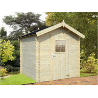 CASA CASETTA DA GIARDINO BOX PORTA ATTREZZI RIPOSTIGLIO 219×217×h217cm PIRCHER