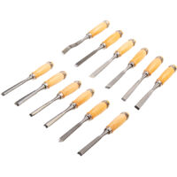 Set Sgorbie Silverline 12 Pezzi - 135mm, Acciaio Carbonio, Per Scultura E Lavoro Legno - Foto 14