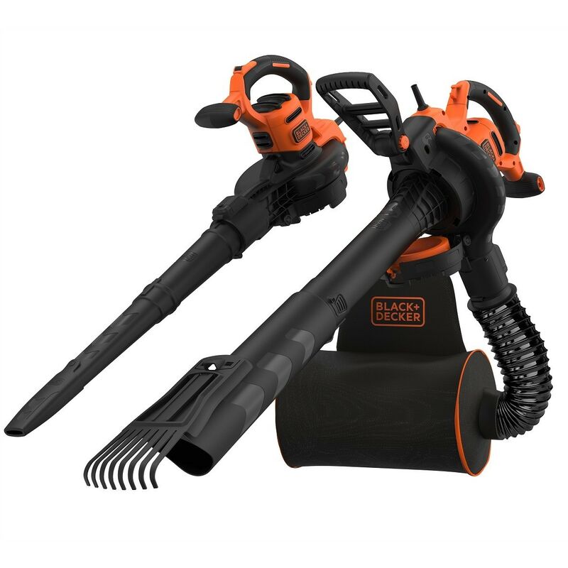 Souffleur électrique 1850W BLACK+DECKER BEBL185-QS Racloir intégré