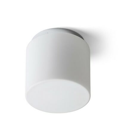 ARANA R 17 plafonnier verre opale/chrome 230V E27 15W IP44 (1/5)