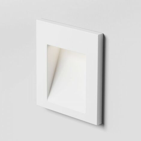 Lampe spot encastrable TESS SQ blanc 230V LED 3W IP54 3000K (1/5)