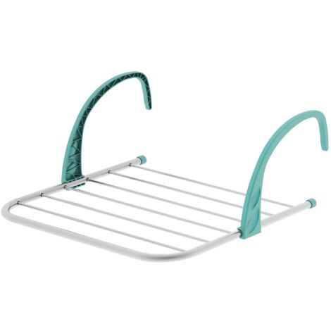 Étendoir Stendibiancheria pour balcon ou radiateur en Aluminium mod.GOCCIOLONE 5 COLOMBO (1/4)