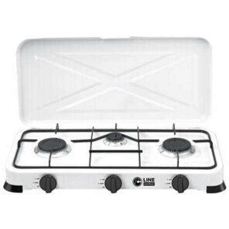 CUISINIÈRE À GAZ GPL 3 FEUX - 1/2,2/2,2 kW (1/2)