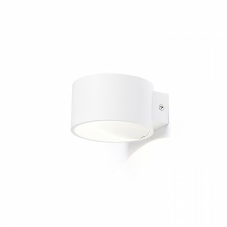 Spot mural blanc BIARITZ 230V LED 5W 3000K (1/5)