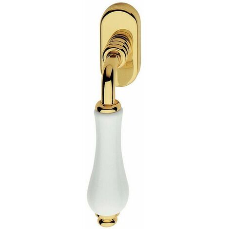 Crémone dalia laiton porcelaine dk à 3 clics - Salon (1/3)