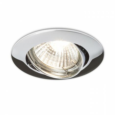Spot encastrable TOPIC R inclinable chrome 230V GU10 50W (1/5)