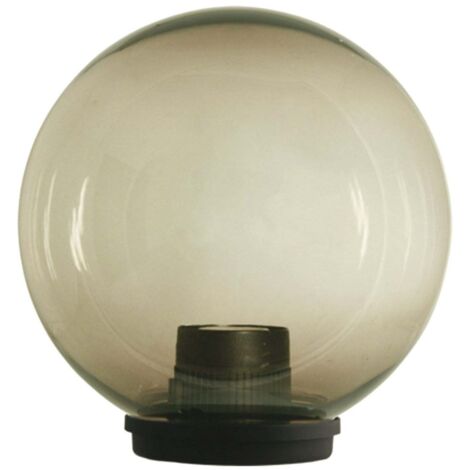 Globe Extérieur Pour Lampadaire - Blanc, Diamètre 25 Cm, Bouche 120 Mm - Abat-jour étanche Et Anti-poussière