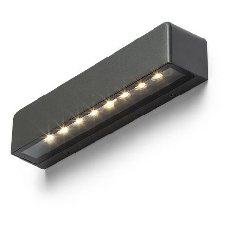 Applique d'extérieur SAMPO gris anthracite 230V LED 9W IP65 3000K (1/4)
