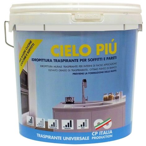 IDROPITTURA SEMILAVABILE CIELO PI  5 L (1/5)