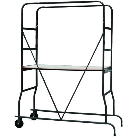 Échelle en acier H 175 cm avec plateau 145×60 cm – Archimède (1/2)