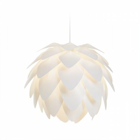 ENCOMBRE lampe à suspension PVC blanc 230V E27 42W (1/5)