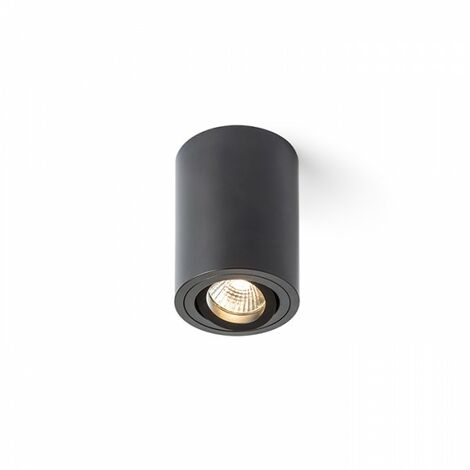 Spot inclinable noir MOMA 230V GU10 35W (1/5)