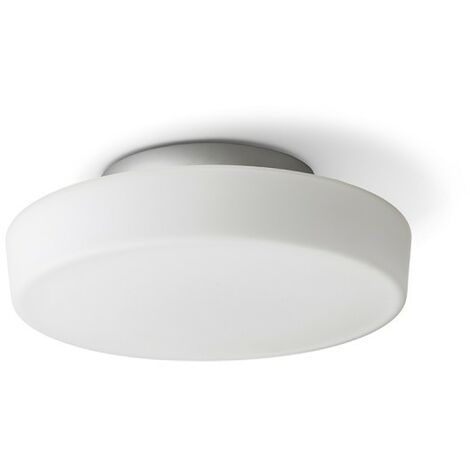 ZARA LED 26 plafonnier verre opale/chrome 230V LED 12W IP44 3000K (1/5)