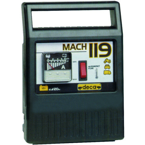 CHARGEUR DE BATTERIE DECA 12 V. - 9A MACH 119