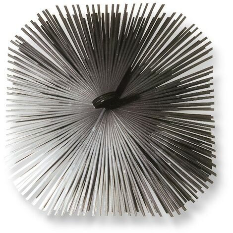 Brosse Ronde Nettoyage Cheminée - Fil D'acier, 1 Pièce - Neuf, Pour Entretien Poêle