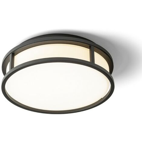 Plafonnier BIG LED 25 verre opale/chrome 230V LED 12W IP44 3000K (1/5)