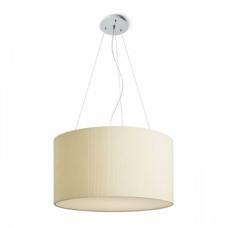 Lampe lustre LALO 55 suspension blanc crème mat 230V E27 3x42W